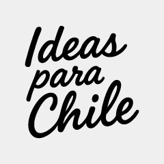 Portada de Ideas para Chile, documento de propuestas de IdeaPaís, con el título escrito en color negro sobre fondo blanco.  