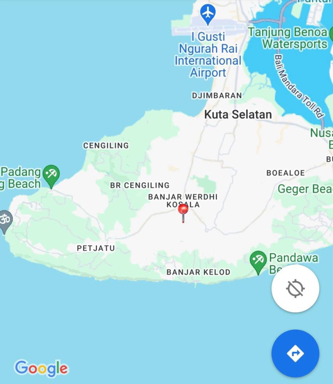 1580 m² land plot in Bukit, Ungasan — Freehold / Leasehold