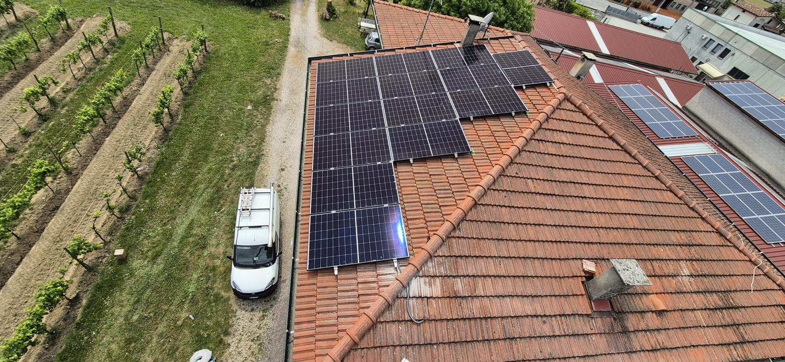Lavori Realizzati di Pannelli solari installati | Gi Service Sun Project