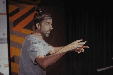 Bespoke-branded welcome signage at entry