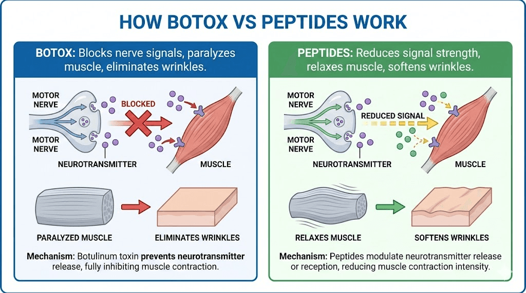 peptides vs botox
