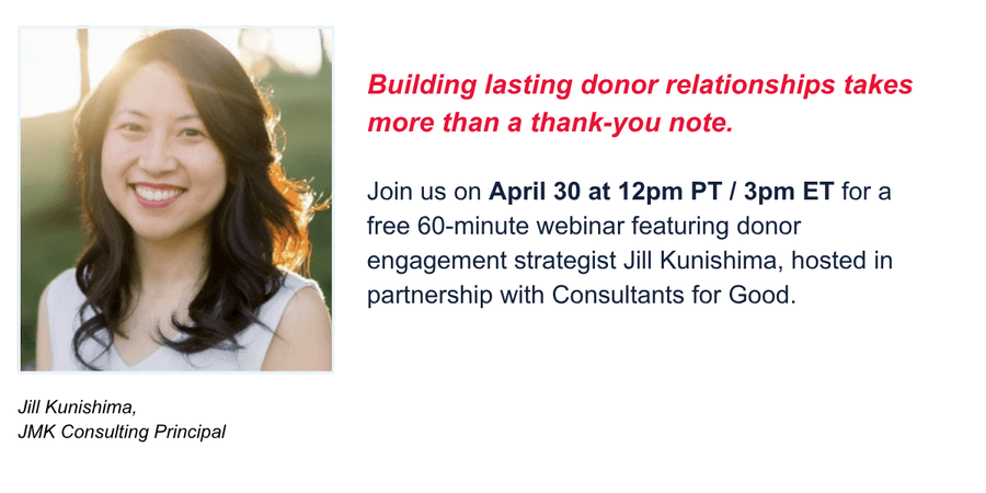 Free Webinar with Jill Kunishima