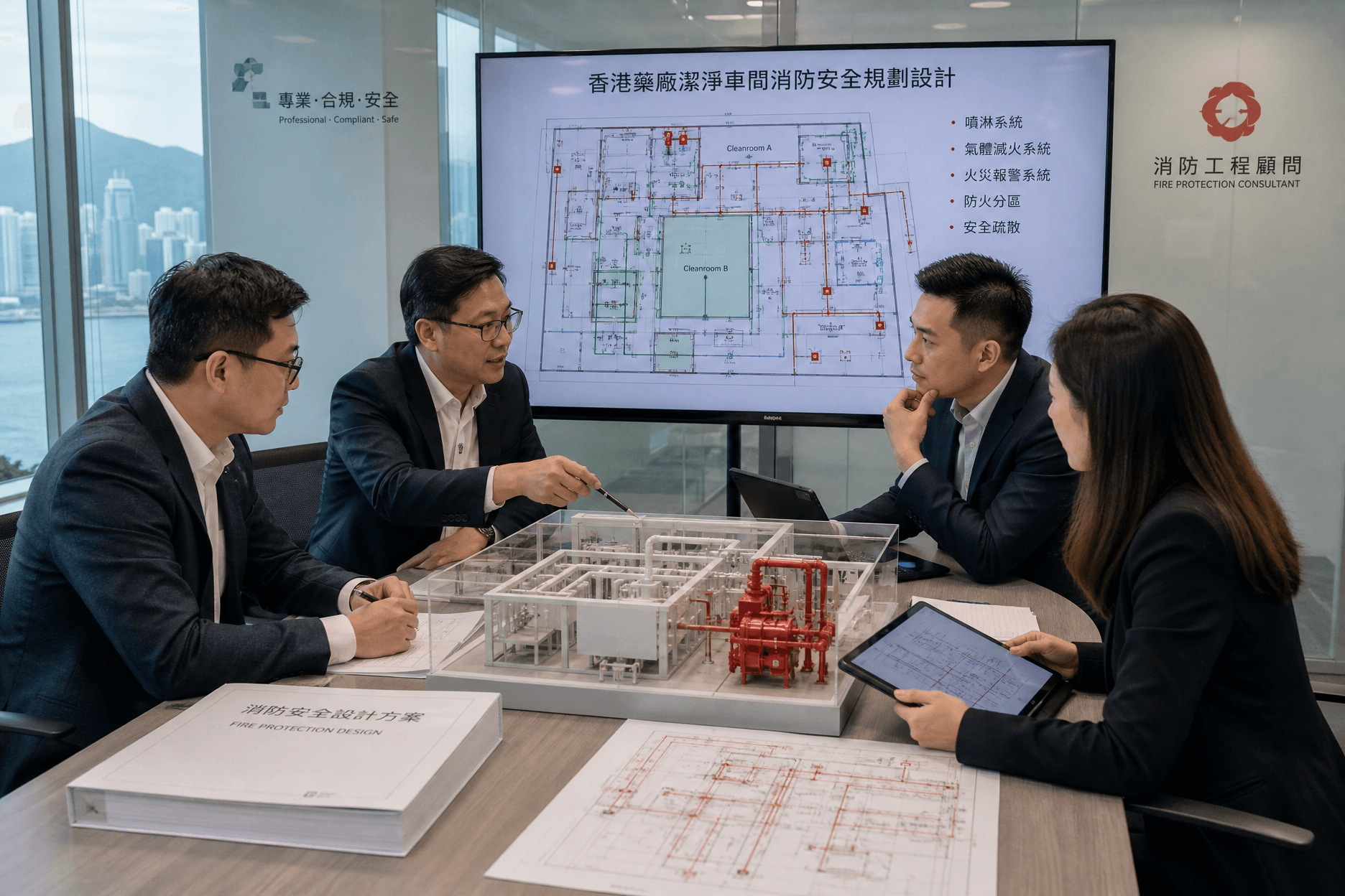 香港無塵車間 FM200 消防系統即刻預約專業評估 | Hong Kong Clean Room FM200 Fire Suppression System Immediate Professional Assessment Booking