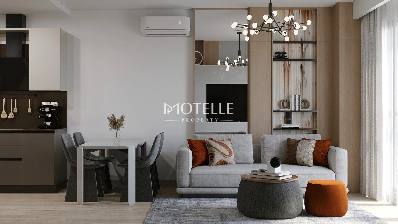 Spacious 3 bedroom apartment for sale in Avrupa Konutları Güneşli