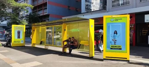 Mercado Livre ponto de ônibus