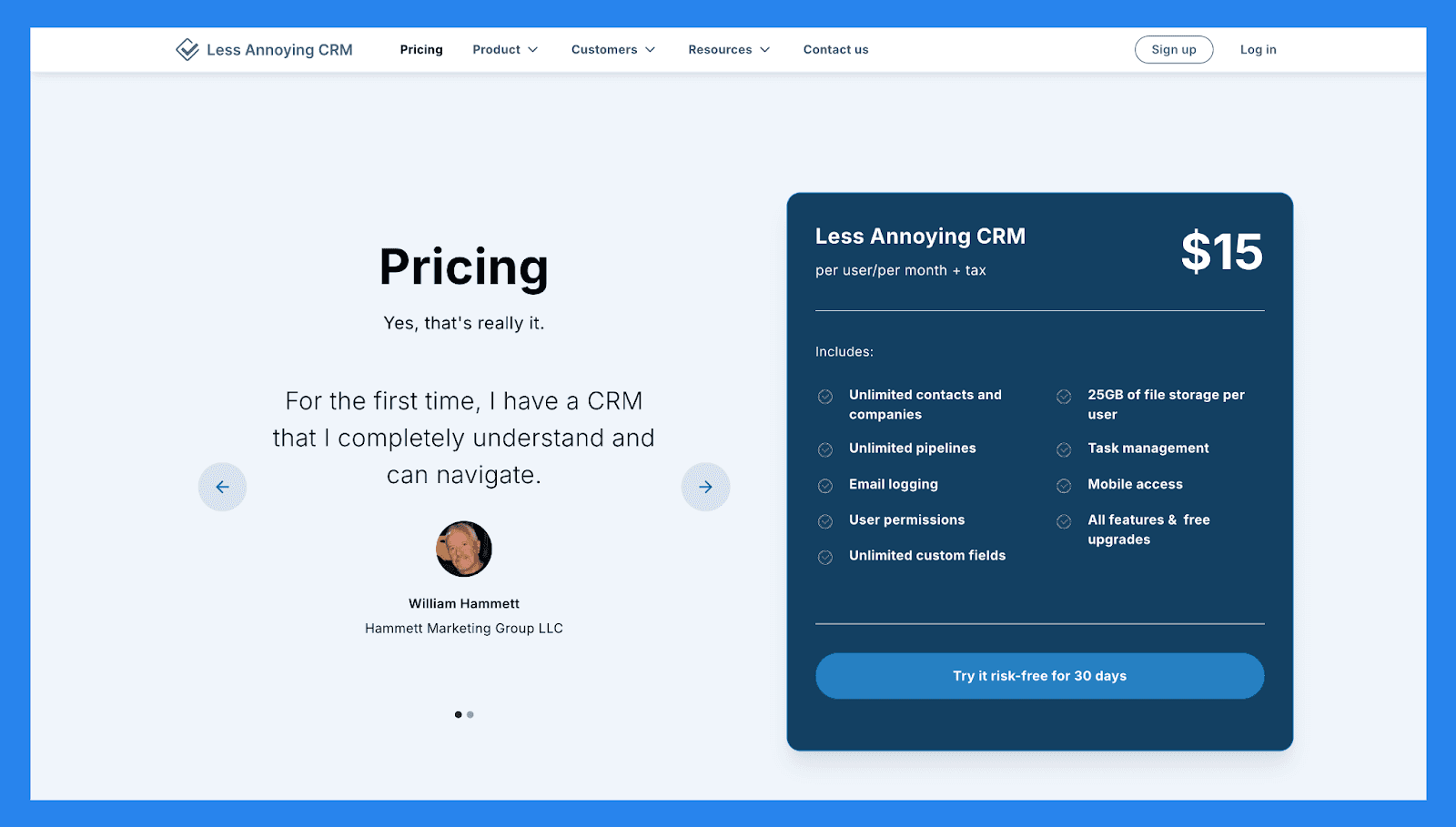 Less Annoying CRM Pricing