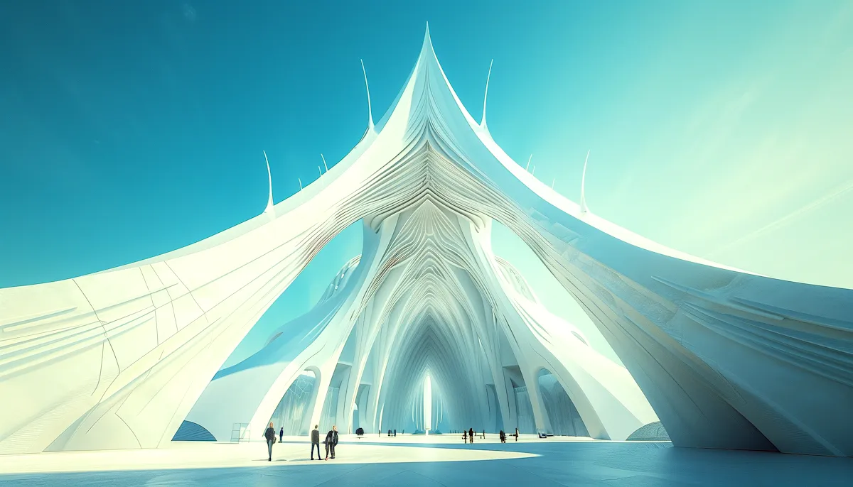 Futuristic Architectural Marvel 
