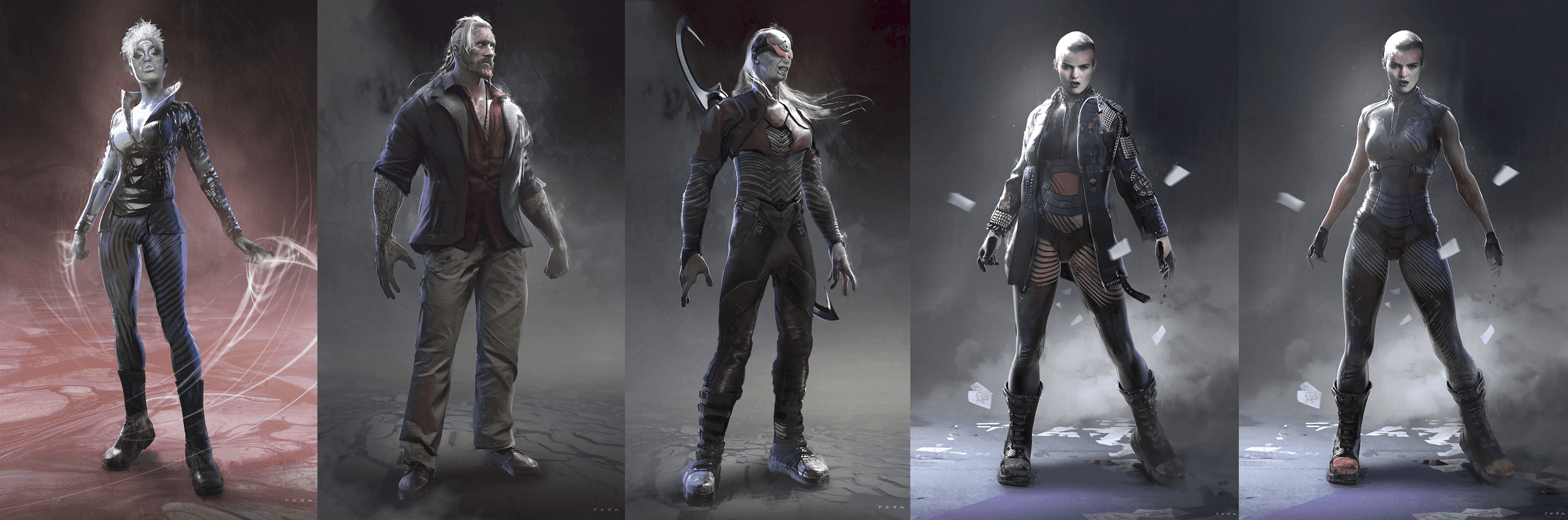 Deadpool 2 concept design – character exploration and production-ready visual direction