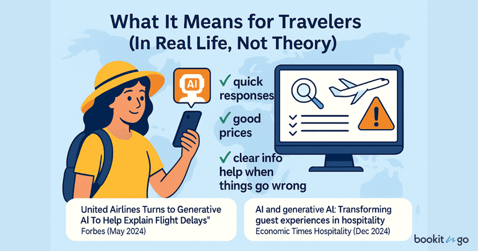 AI travel assistant Zoe for travel agents