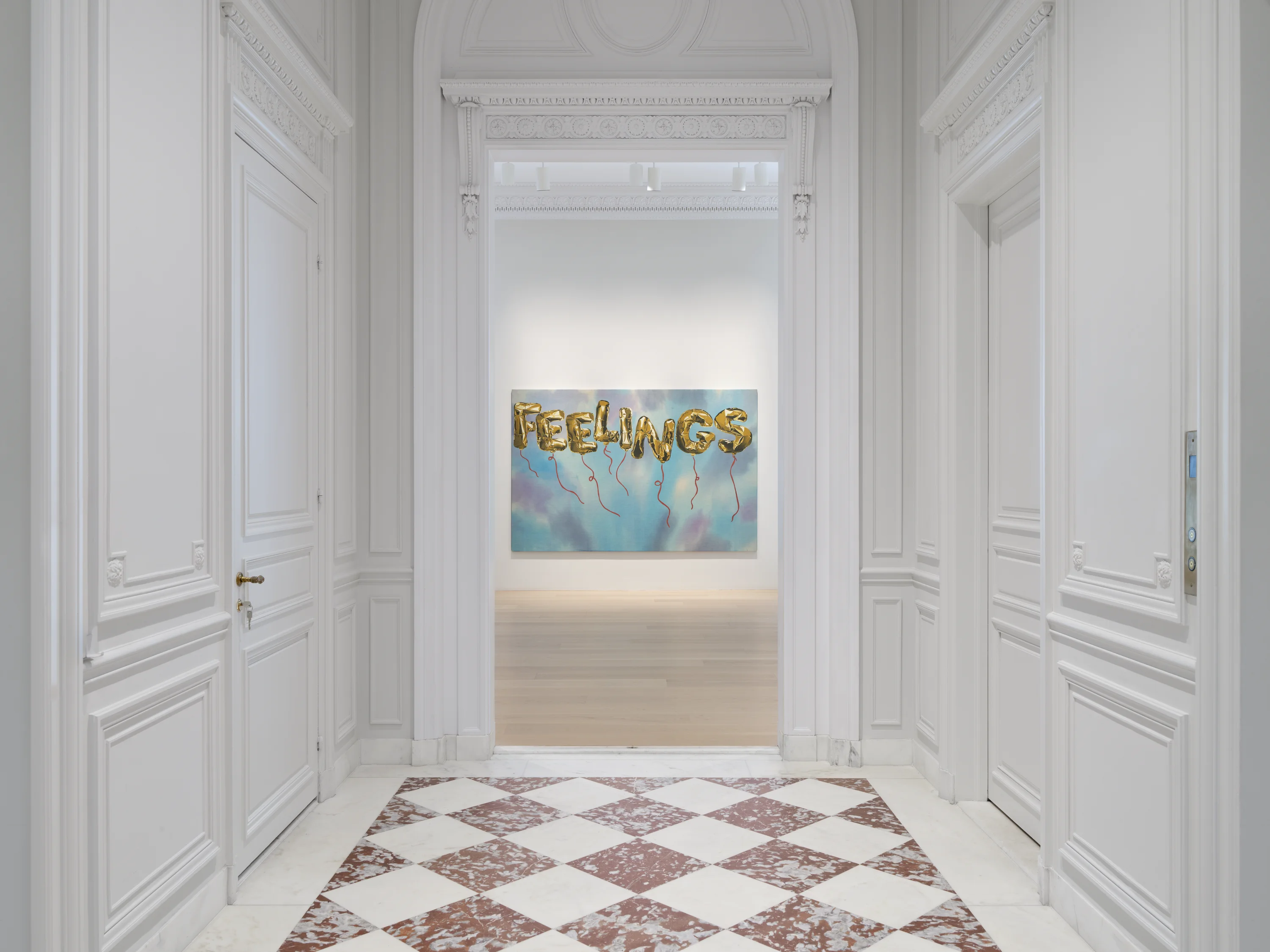 Kitchens are good rooms to cry in, Installation view, Joel Mesler