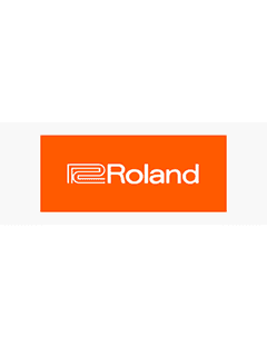 Roland Logo - Orange and White