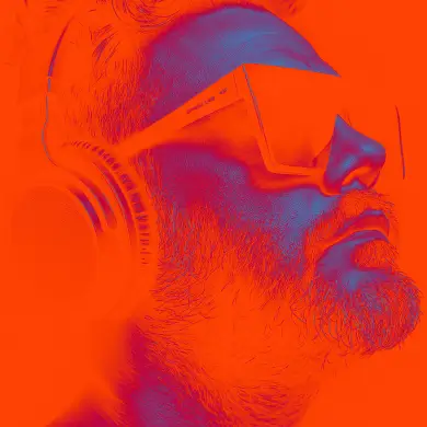 woman at party on mobile phone