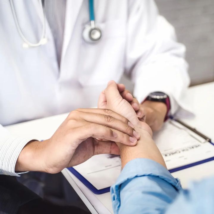 General Physician specialist consulting with a patient