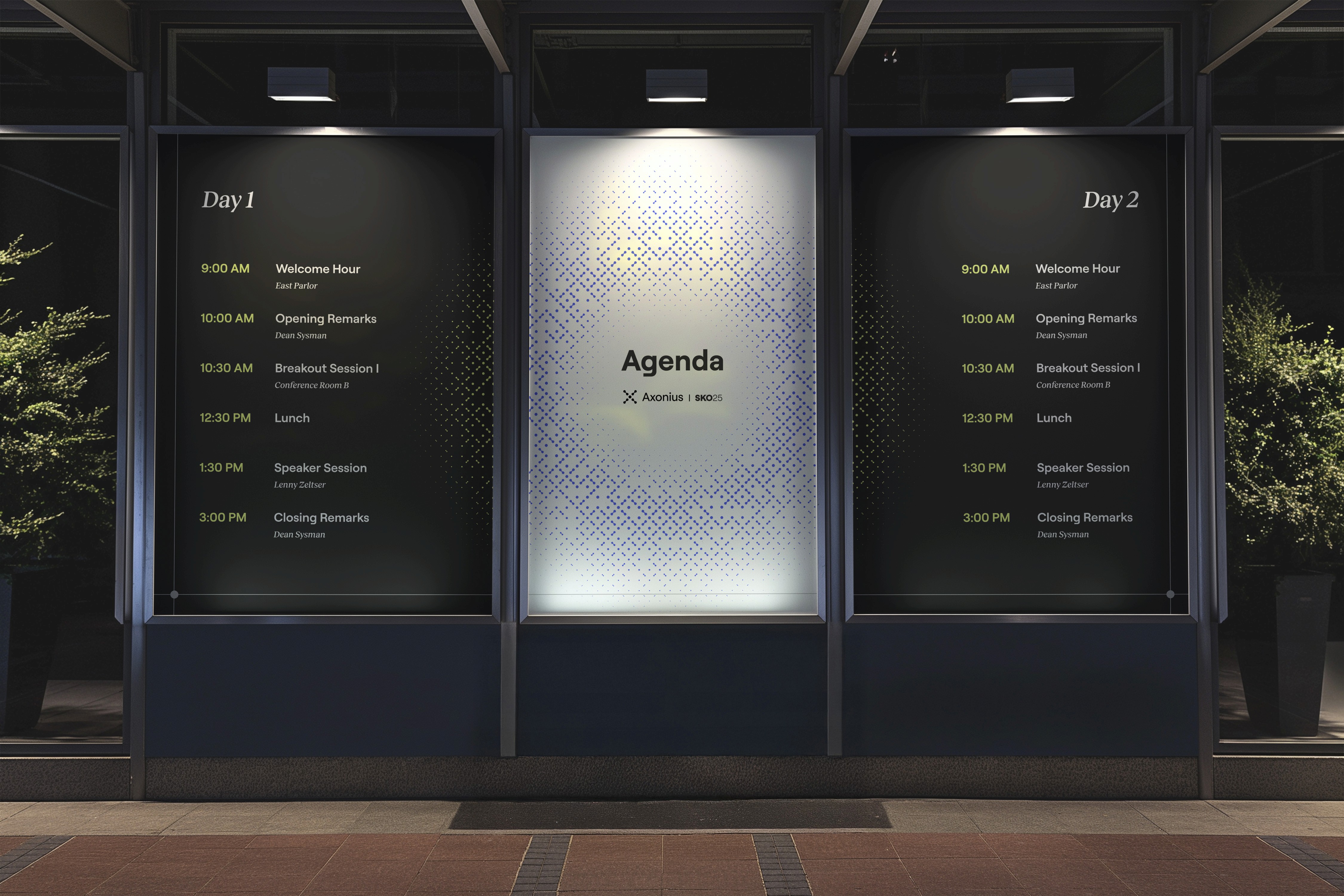 Agenda board