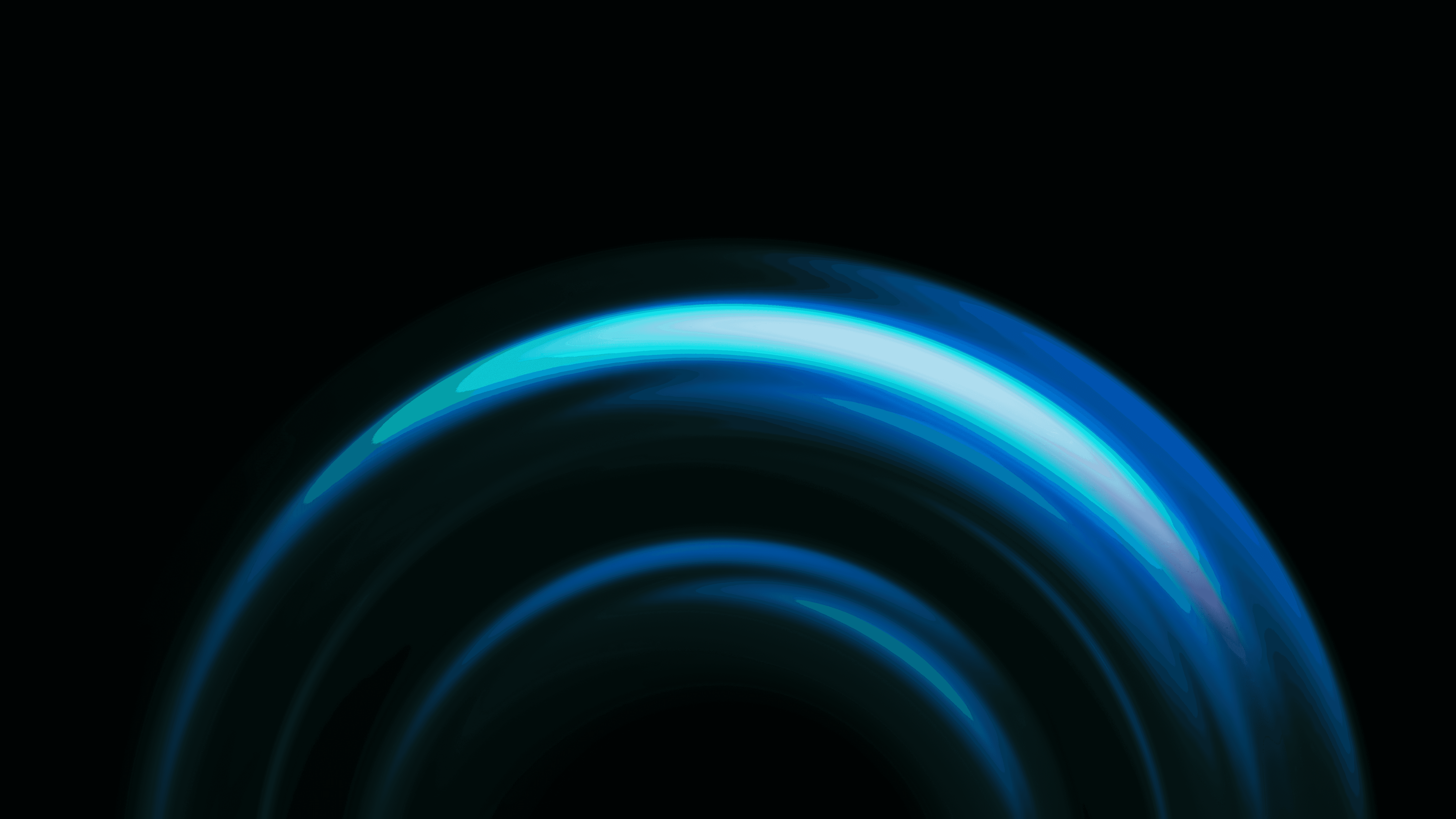 blue rings gradient