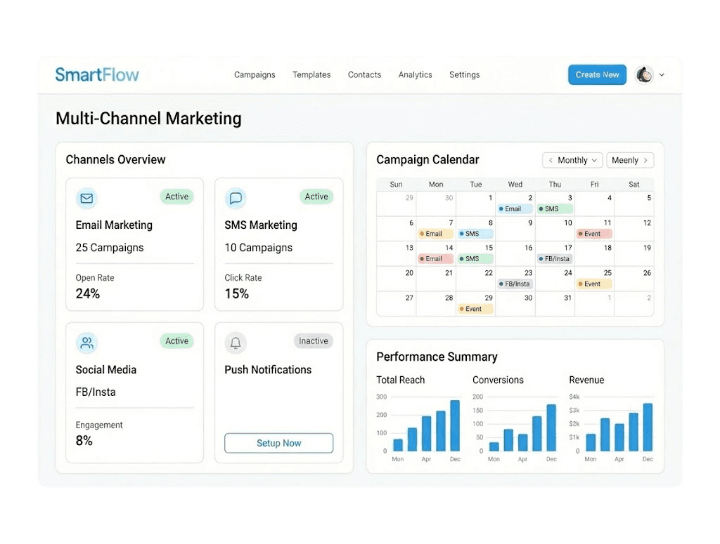 Multi-Channel Marketing Dashboard