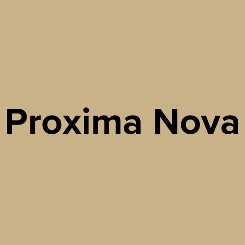 Proxima Nova