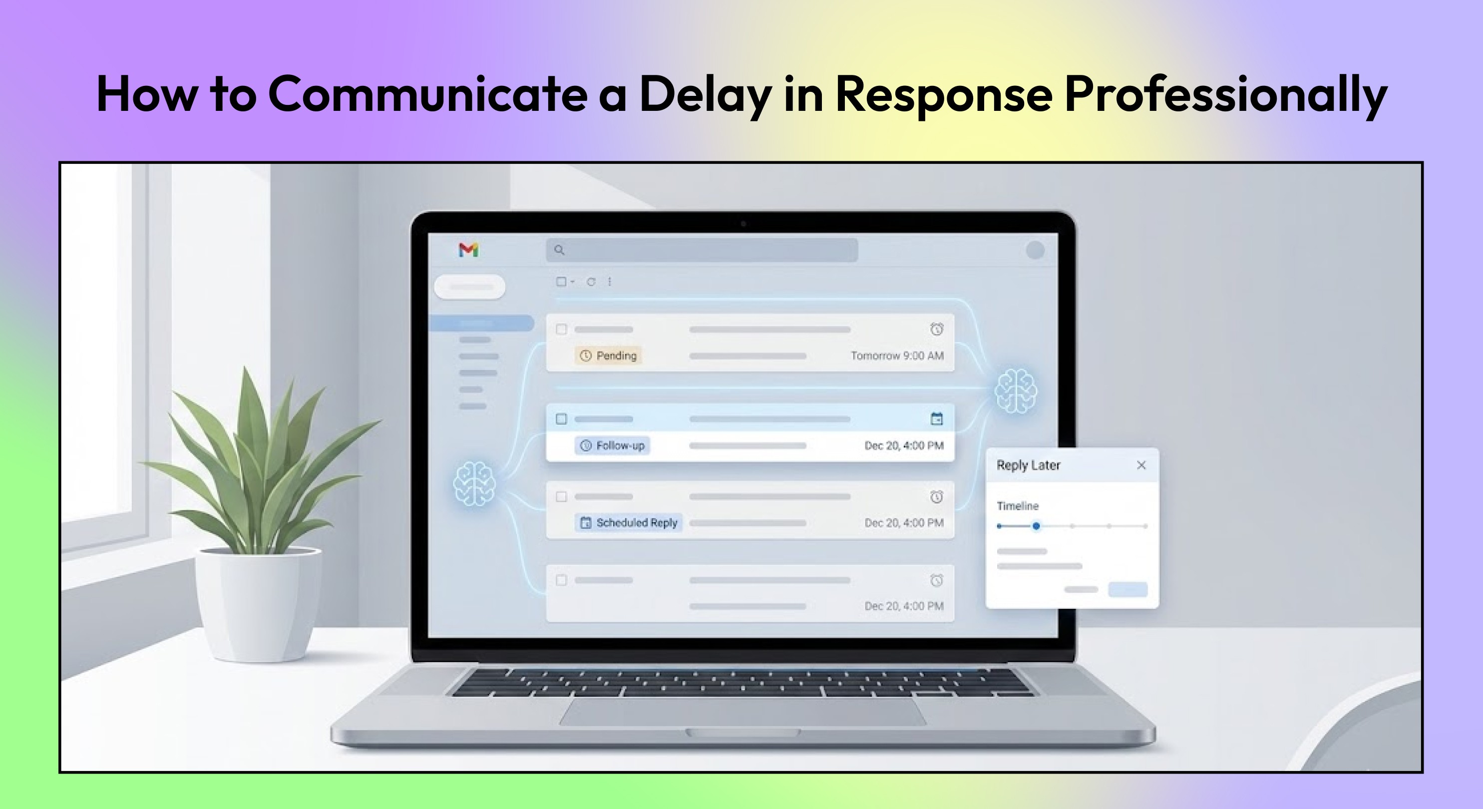 How to Communicate a Delay in Response Professionally