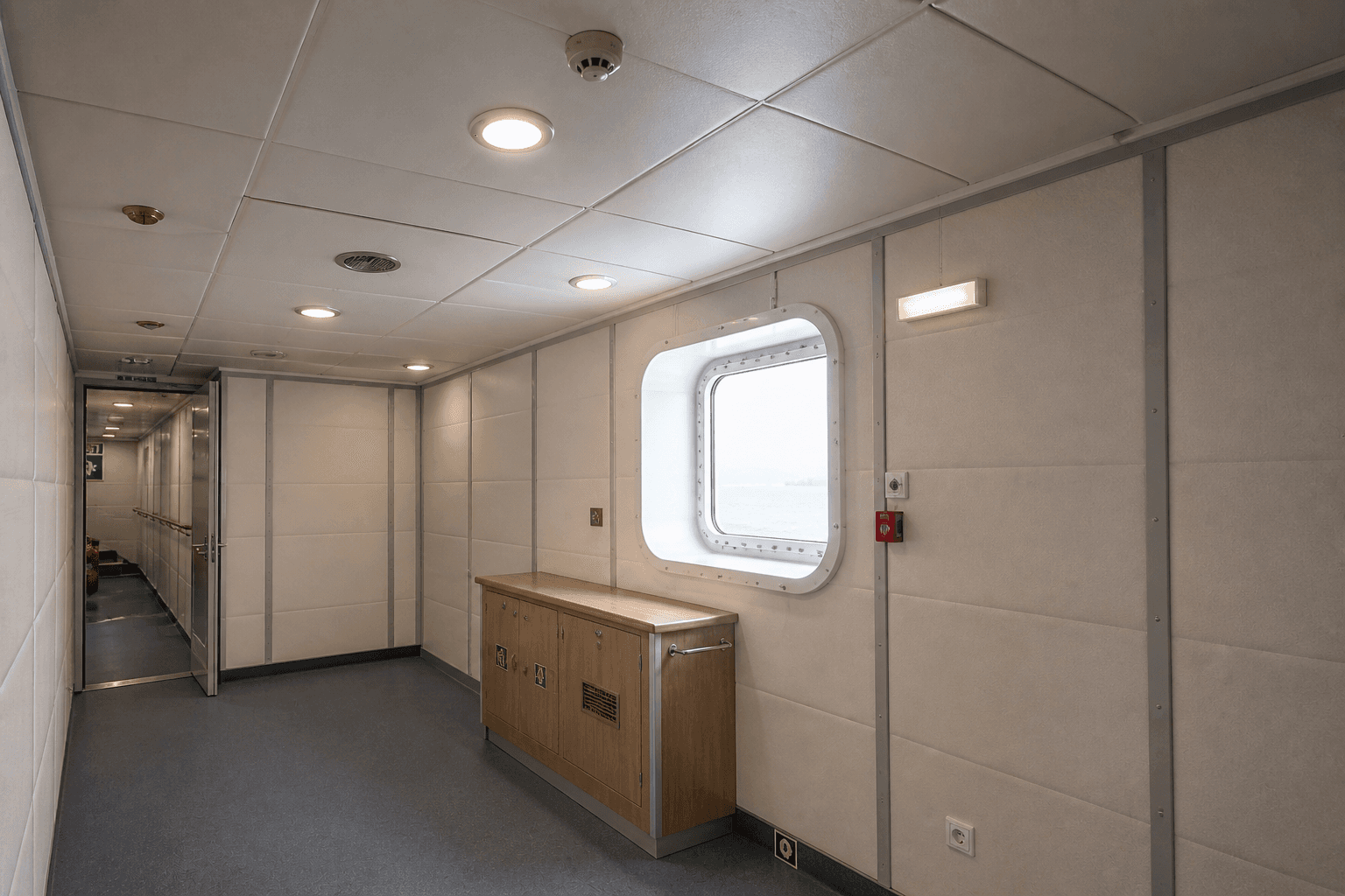 Bulkhead and Deckhead Insulation for Marine Accommodation Areas