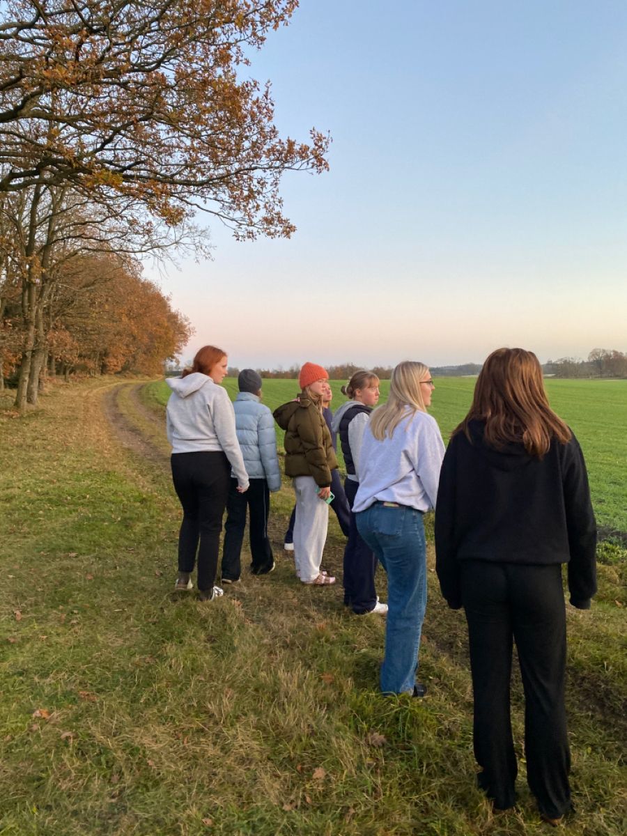 a group of people taking a picture together