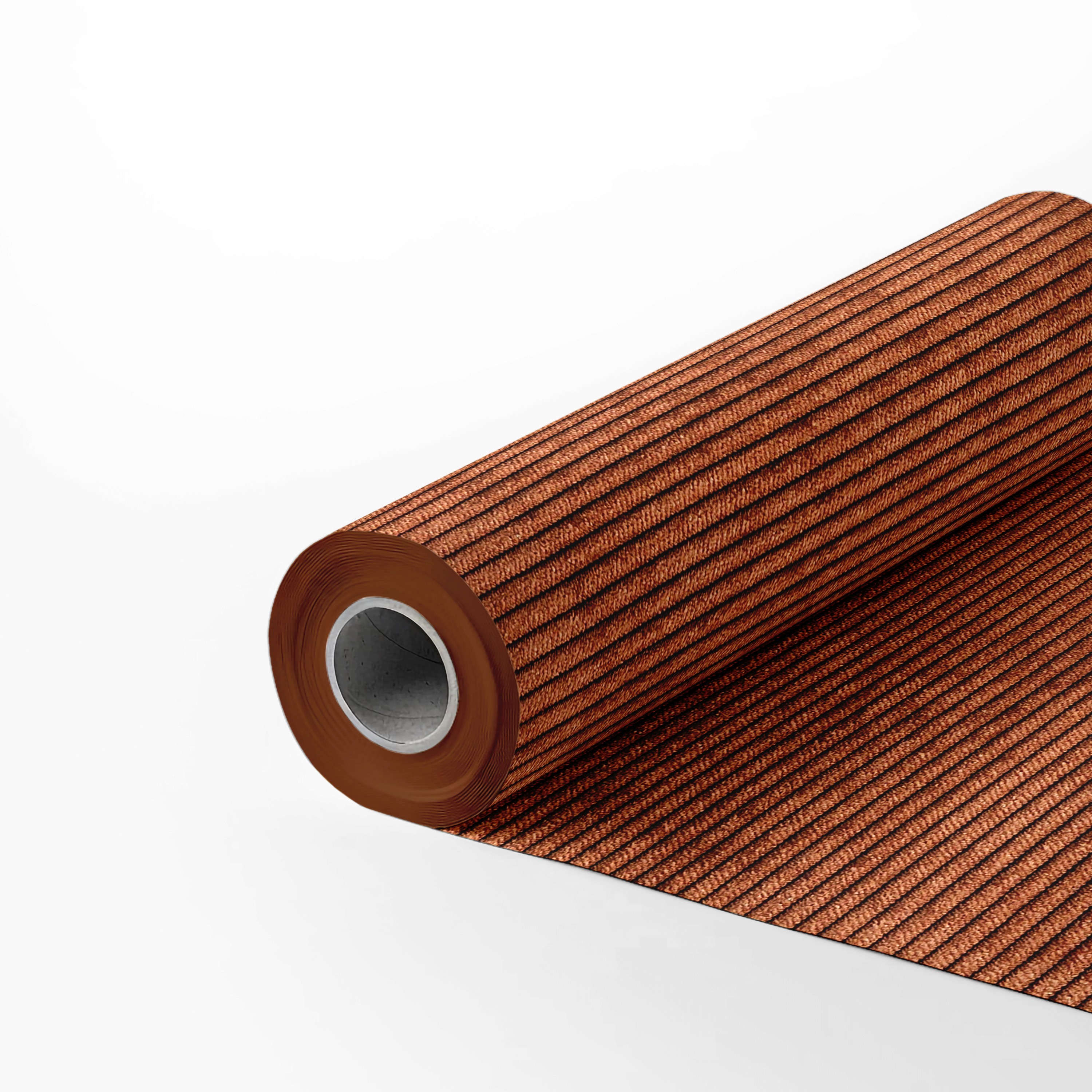 rolo de veludo cotelê caramelo