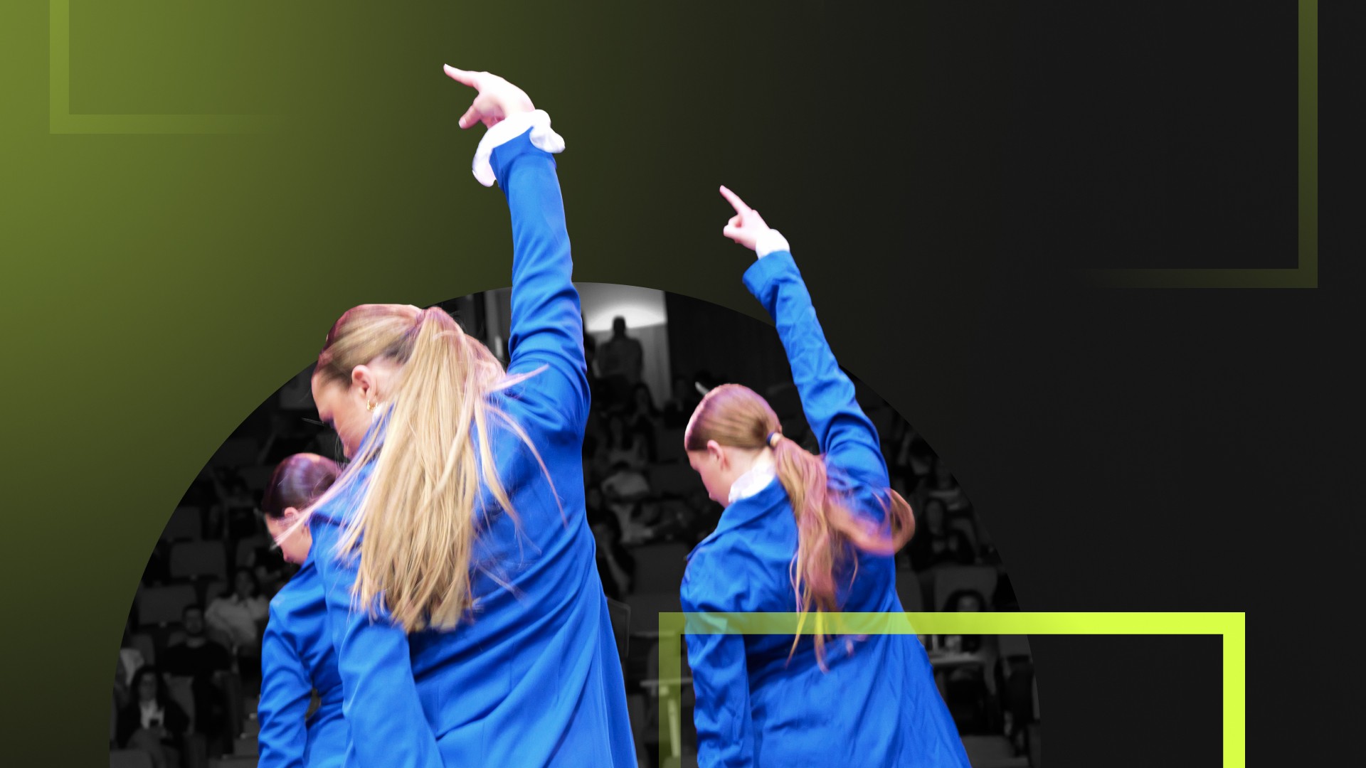 Graphic of students at the GPAA UAE Competition 2025