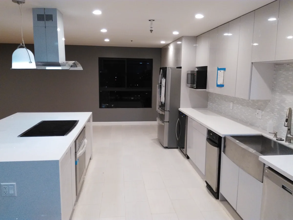 photo of dining table and chairs inside room