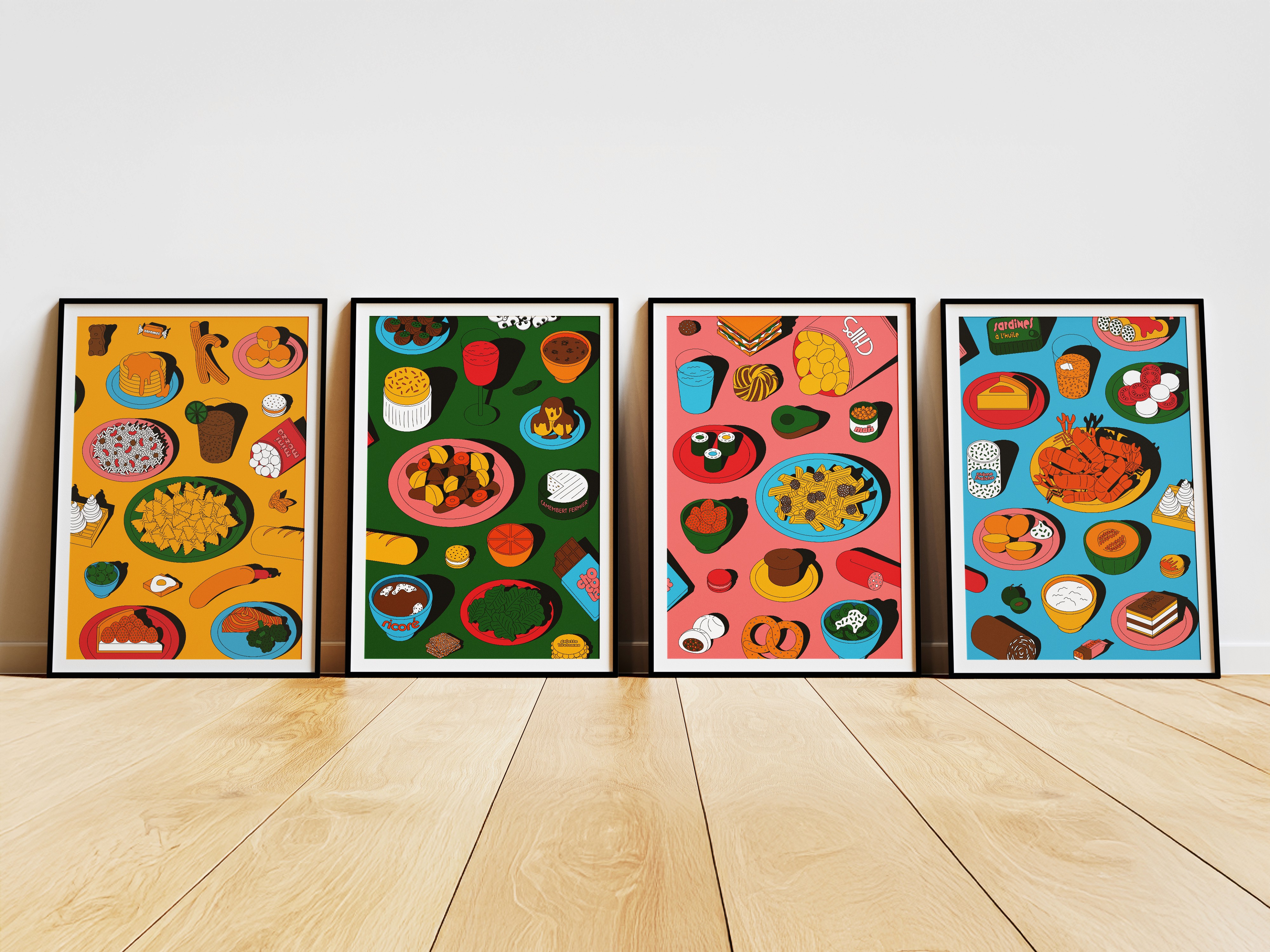 Affiches décoratives Bon appétit