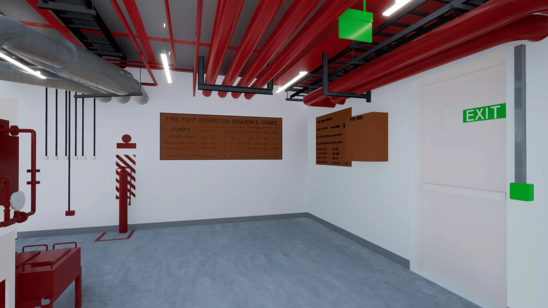 3d model Chemical Processing Plant, image