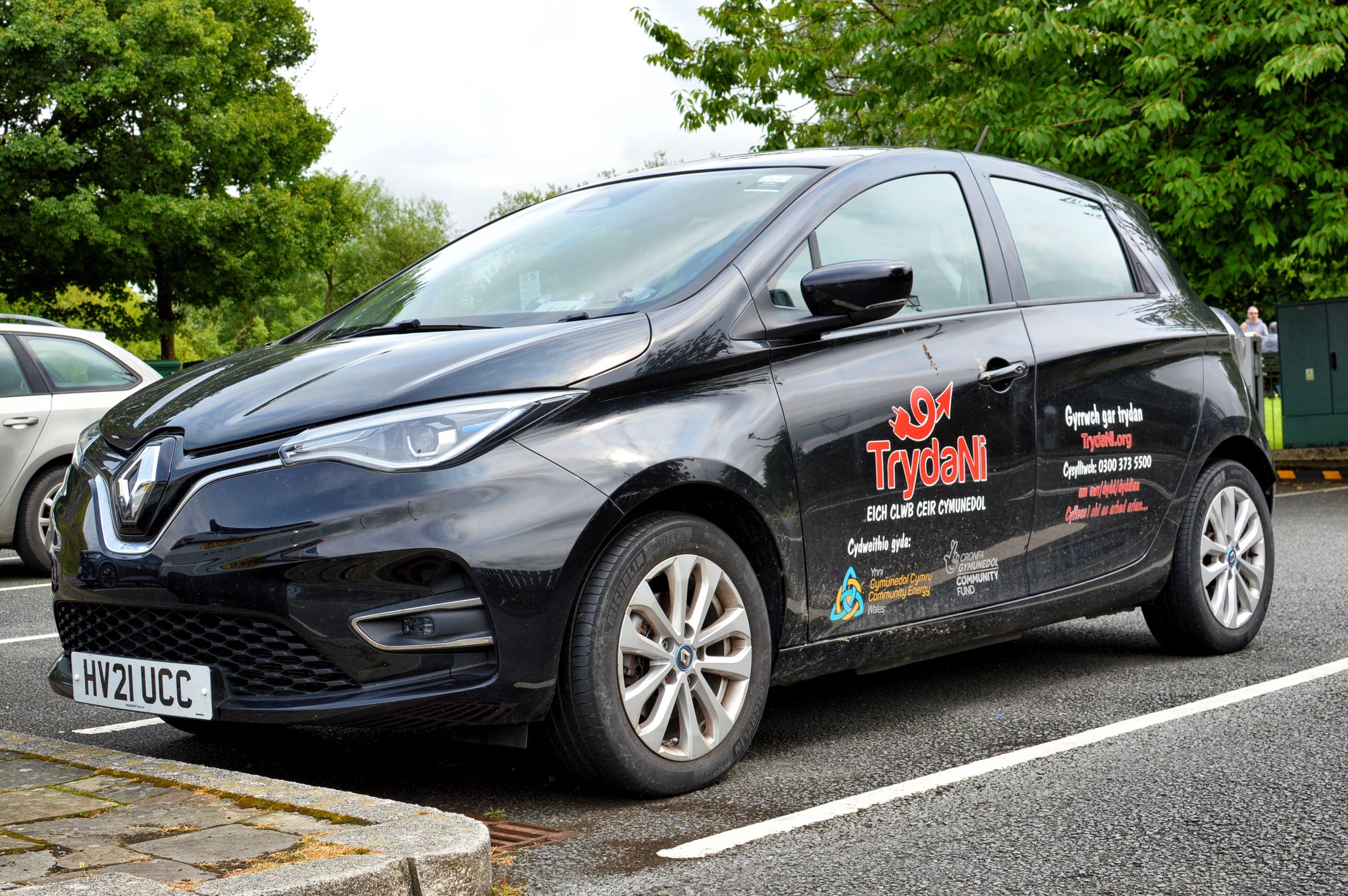 Renault Zoe in Llanymddyfri