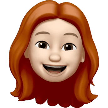 Memoji of a male face smiling