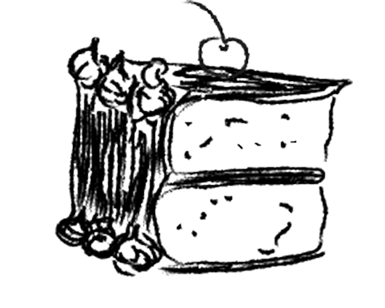 logo of a pastry Joanna designed