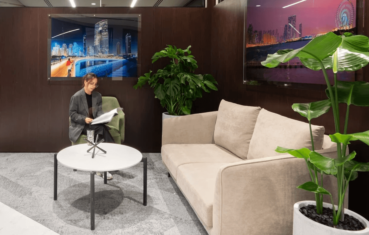 Boardroom environment for strategy meetings on PRO Services in Dubai.