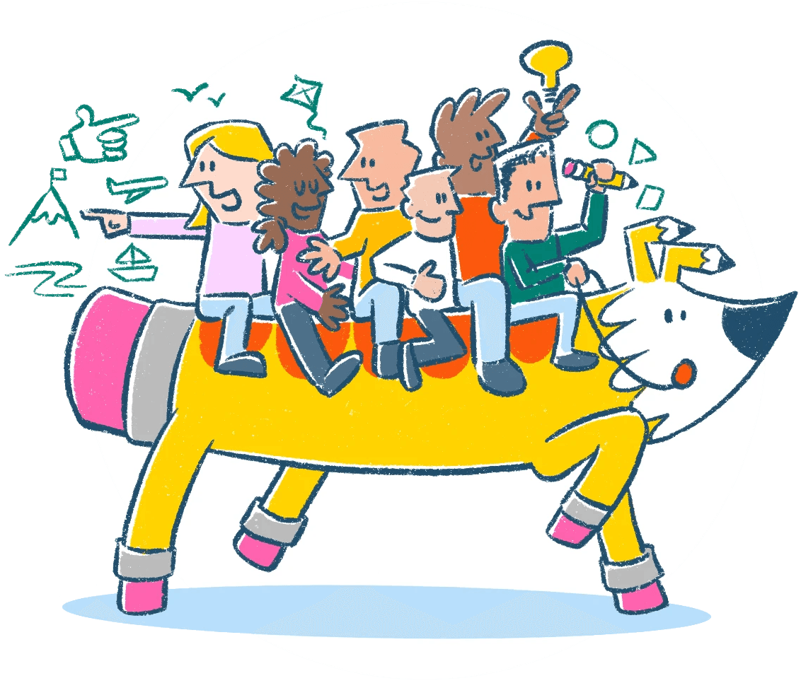 A runner preparing for the start