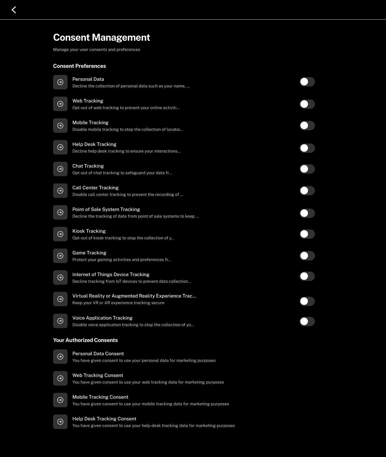 Consent Management — consent as an ongoing, readable choice