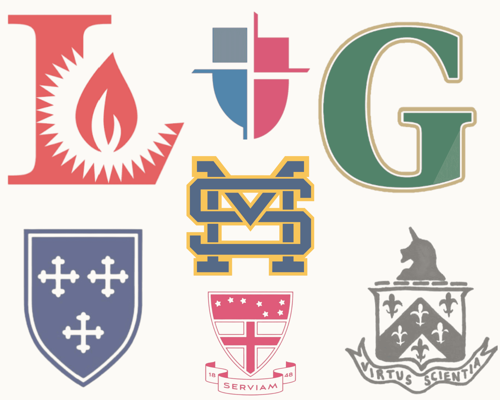 Dallas Private School Logos