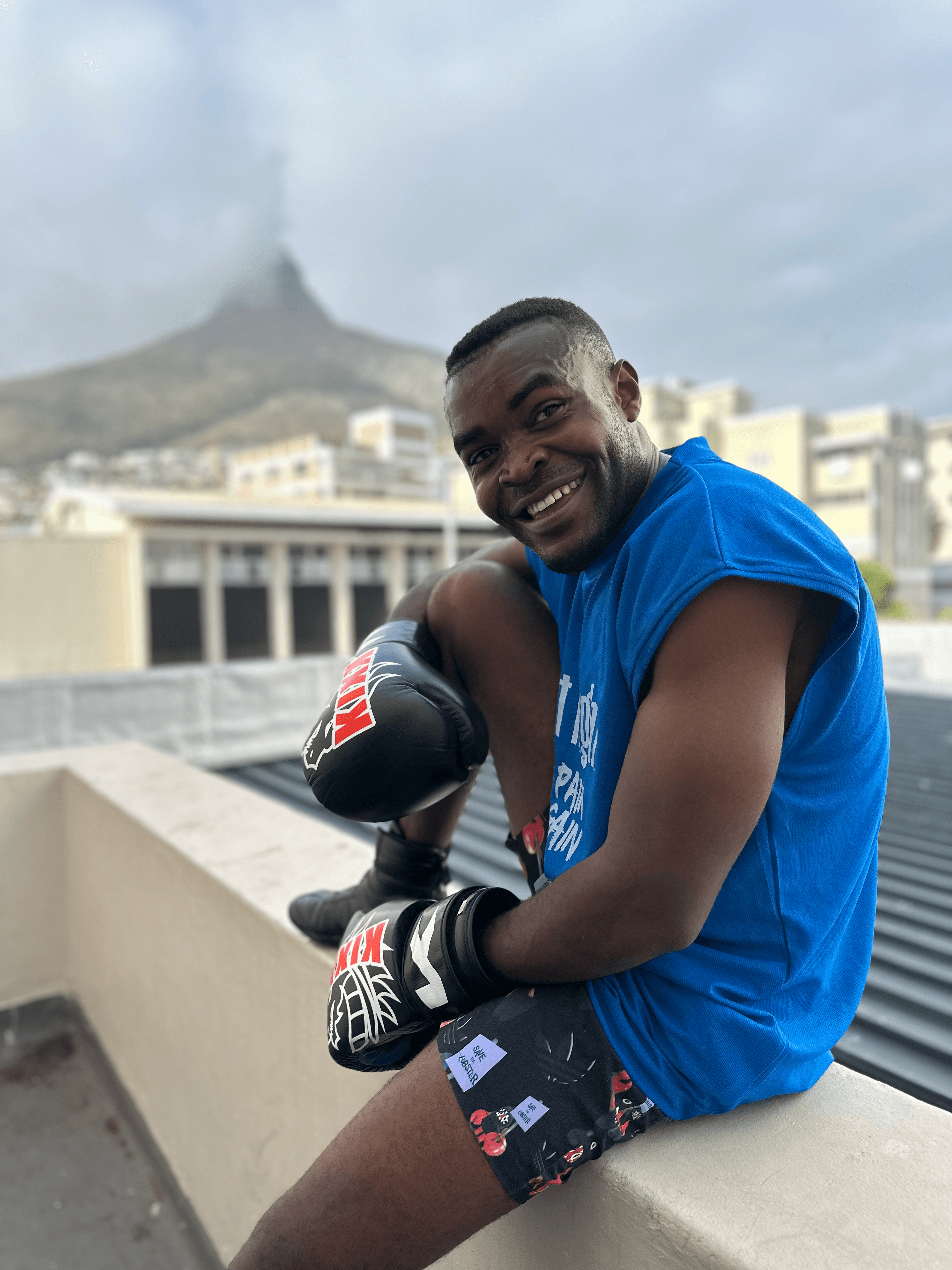 Coach explaining something to an athlete