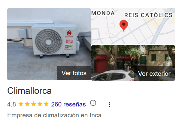 Ficha de Google de Toni Bauzá
