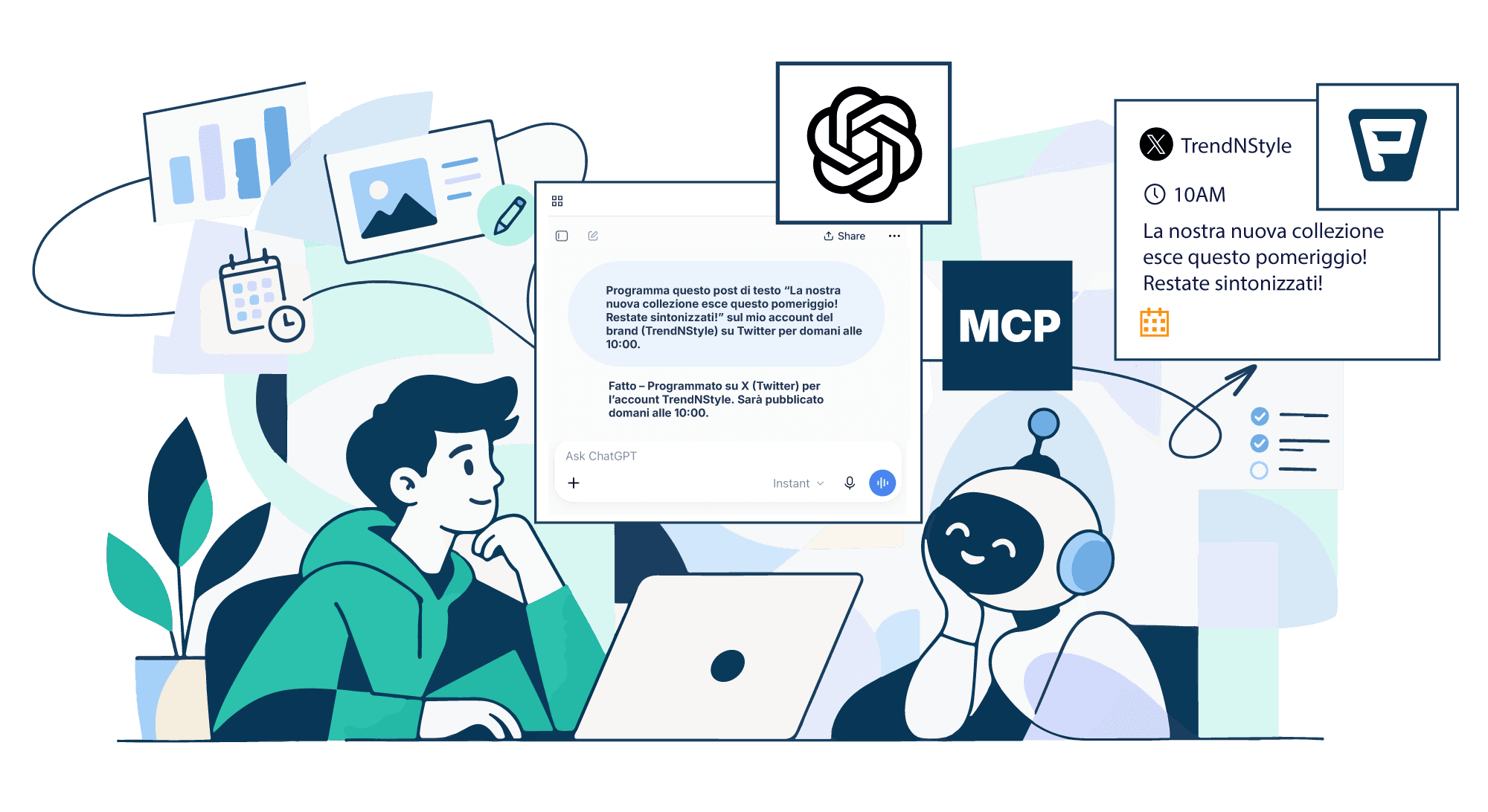 Video illustration for features ideas