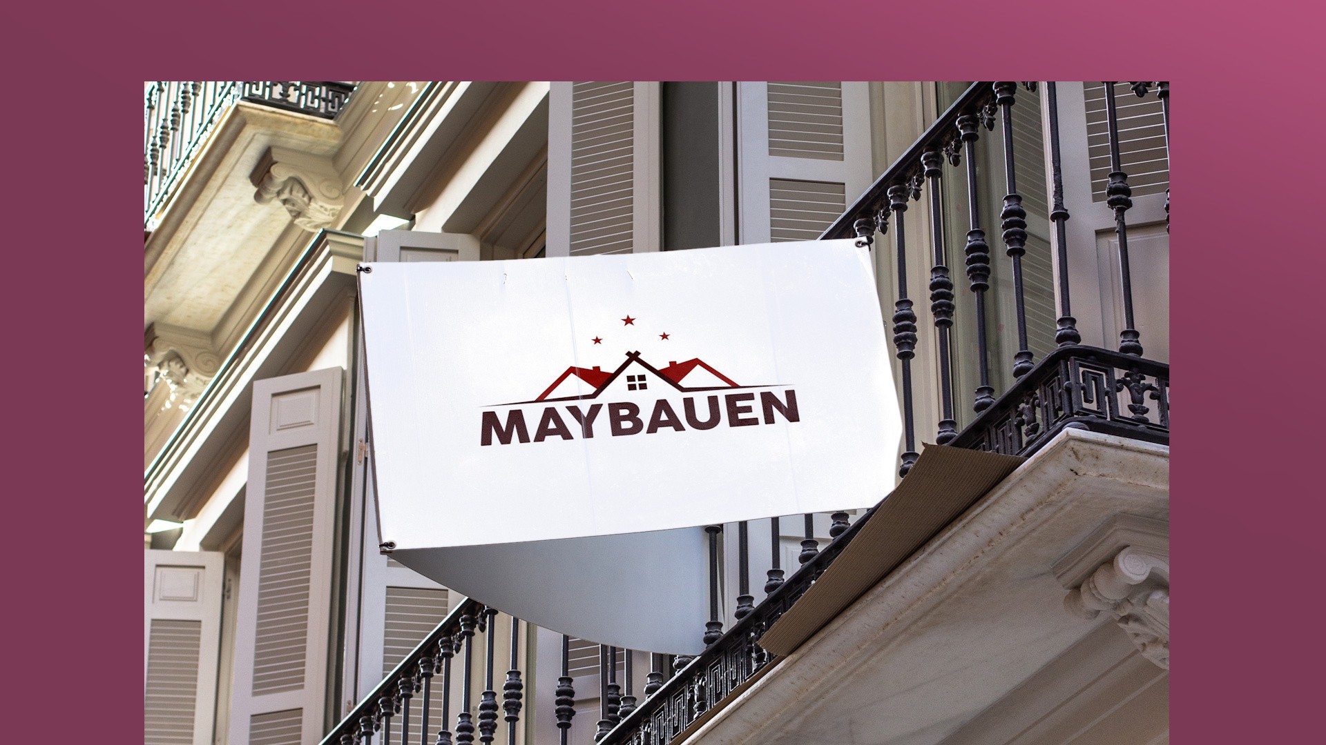 Maybauen Logo Design Created by 99dotzero