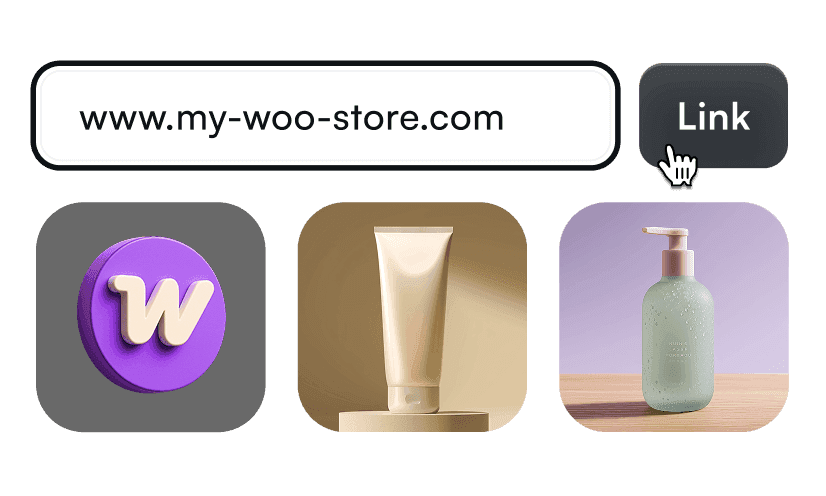 linking your woocommerce to import product catalog