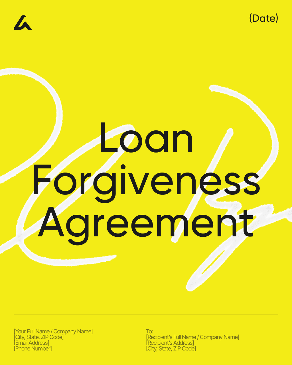 Loan Forgiveness Agreement 