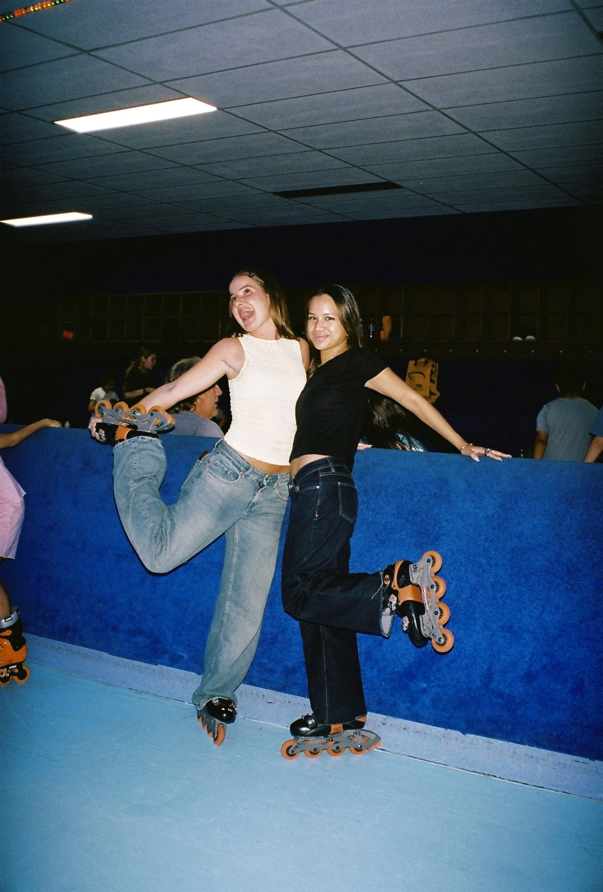 Man standing on a stone, in the background is sunshine