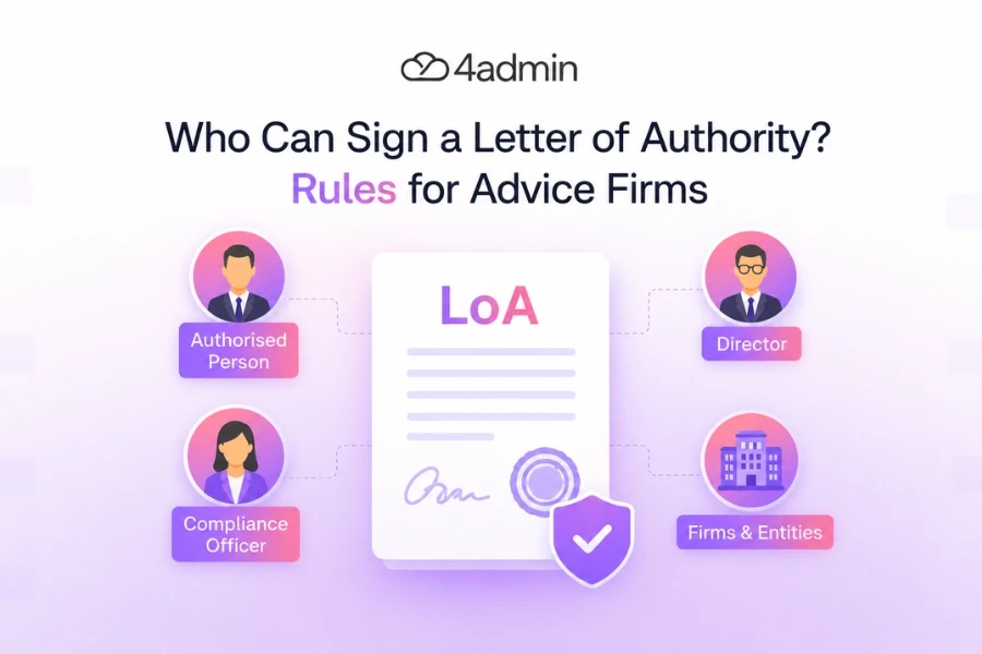 Who Can Sign a Letter of Authority? Rules for Advice Firms