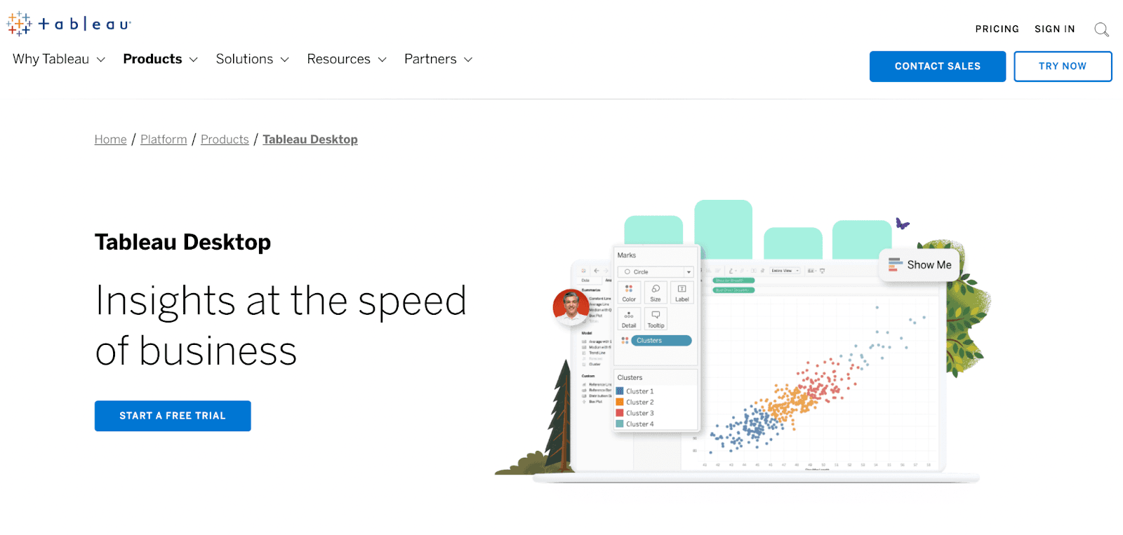 tableau homepage