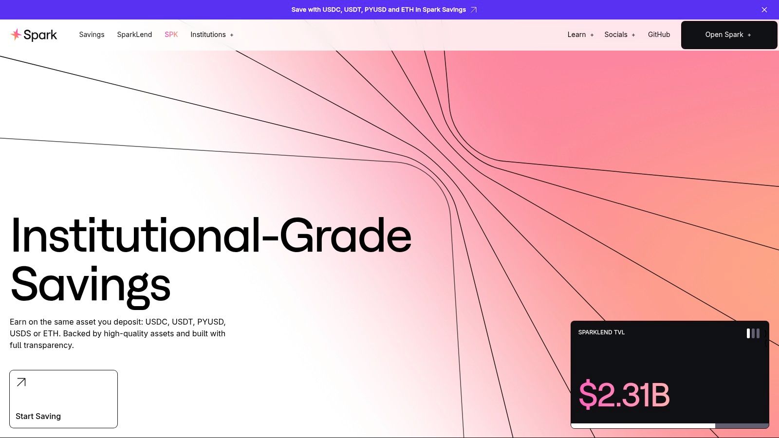 MakerDAO DSR via sDAI (access via Maker / Spark)