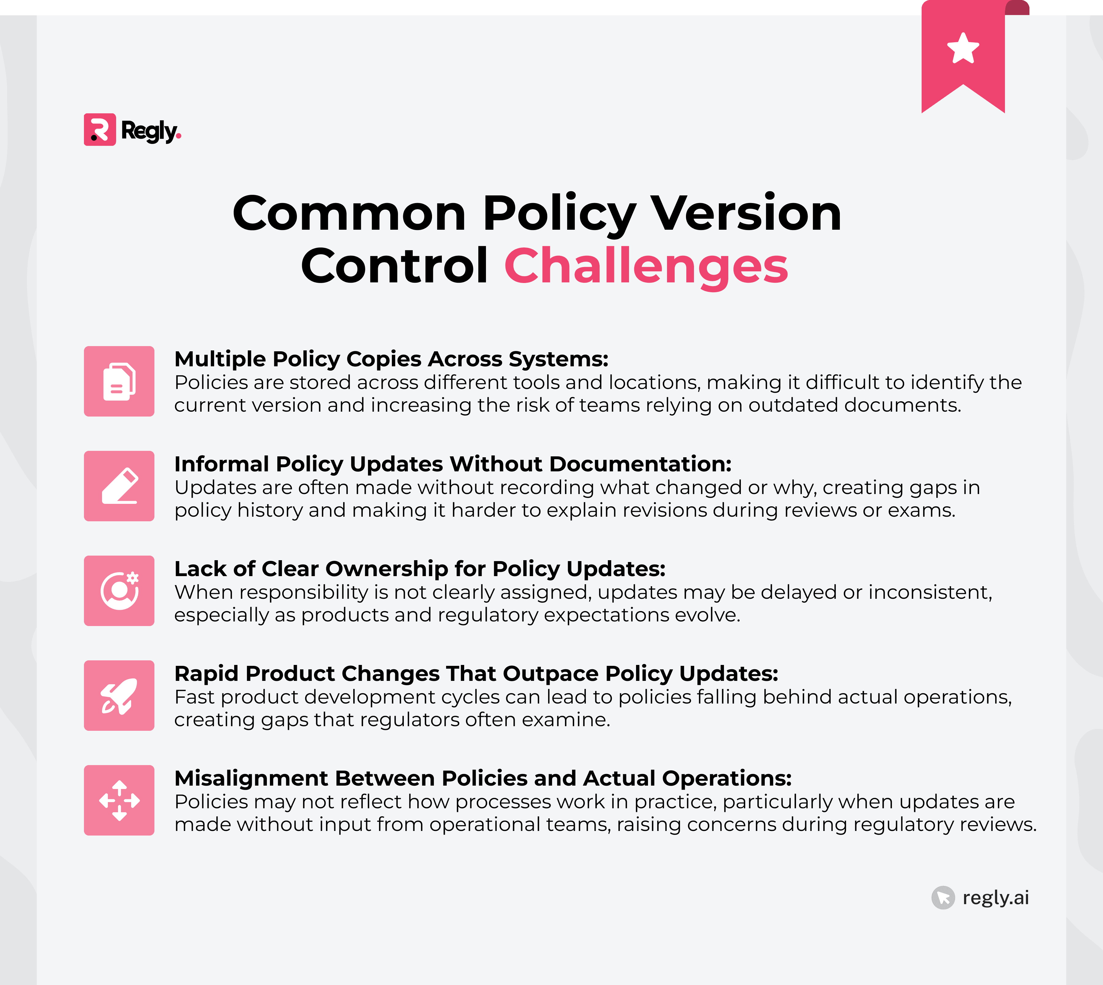 Common Policy Version Control Challenges