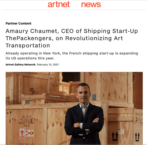 Artnet news article