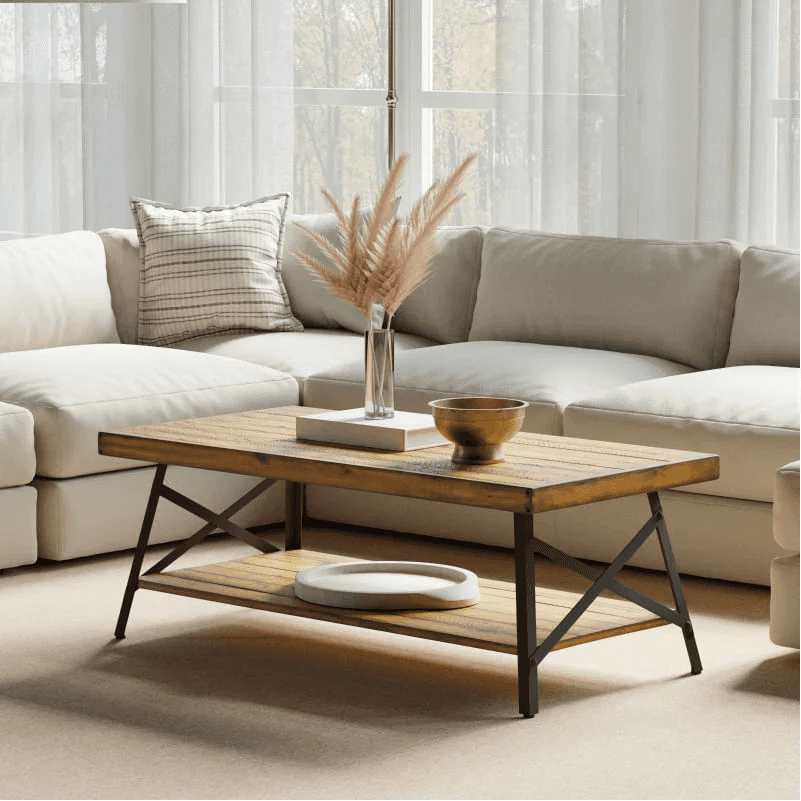 Modern Coffee Table Setup