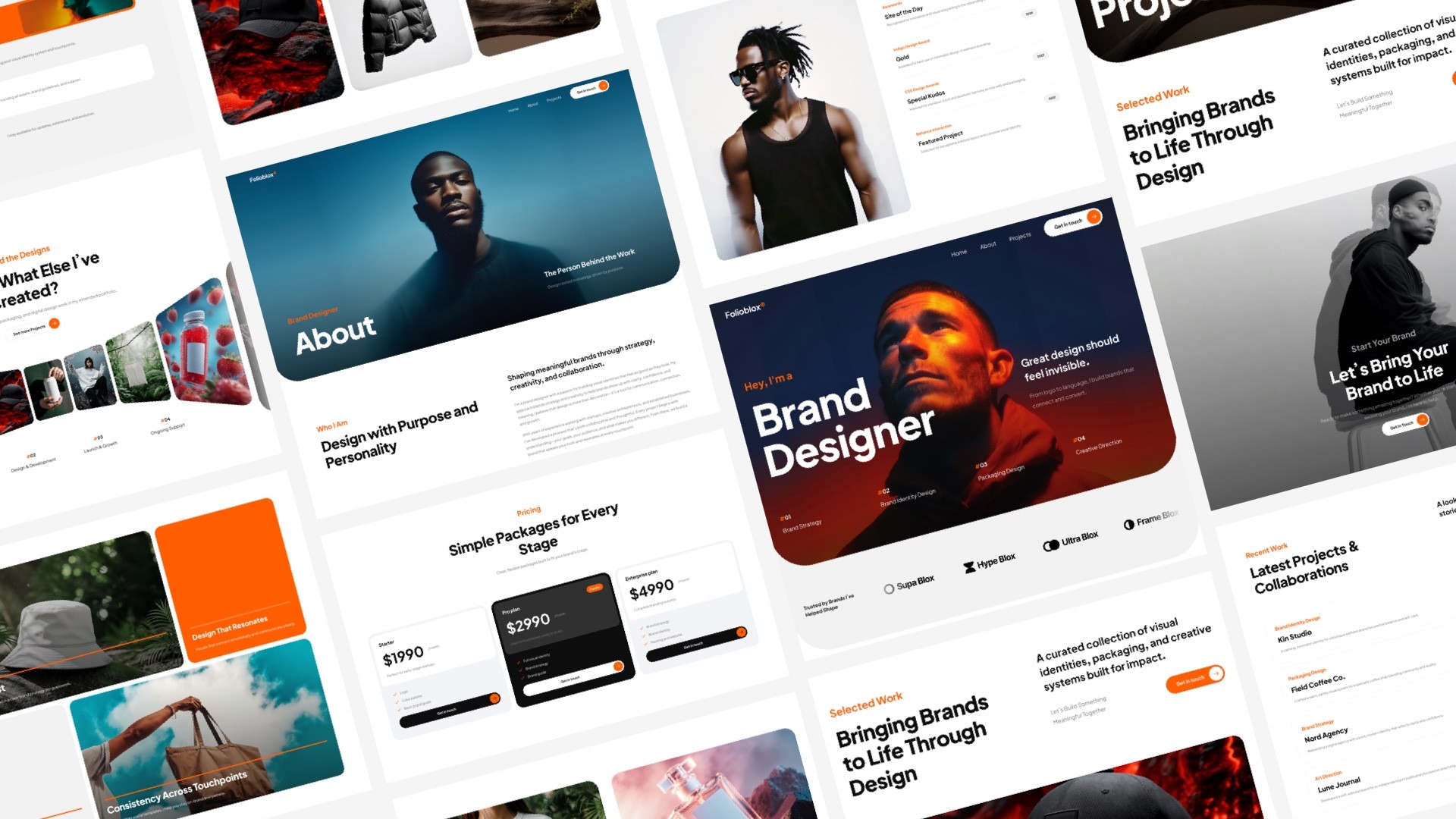 20+ Best Free  Portfolio Website Templates for Framer